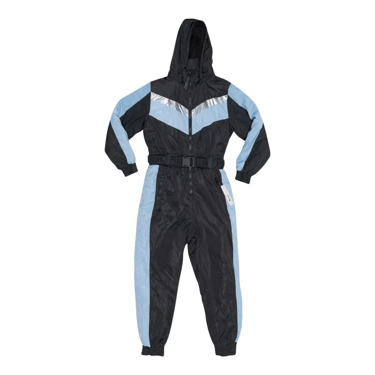 Aqua Color Block Snowsuit