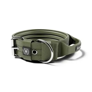 BullyBellows - 5CM PIN COLLAR | WITH HANDLE & ROBUST HARDWARE - KHAKI