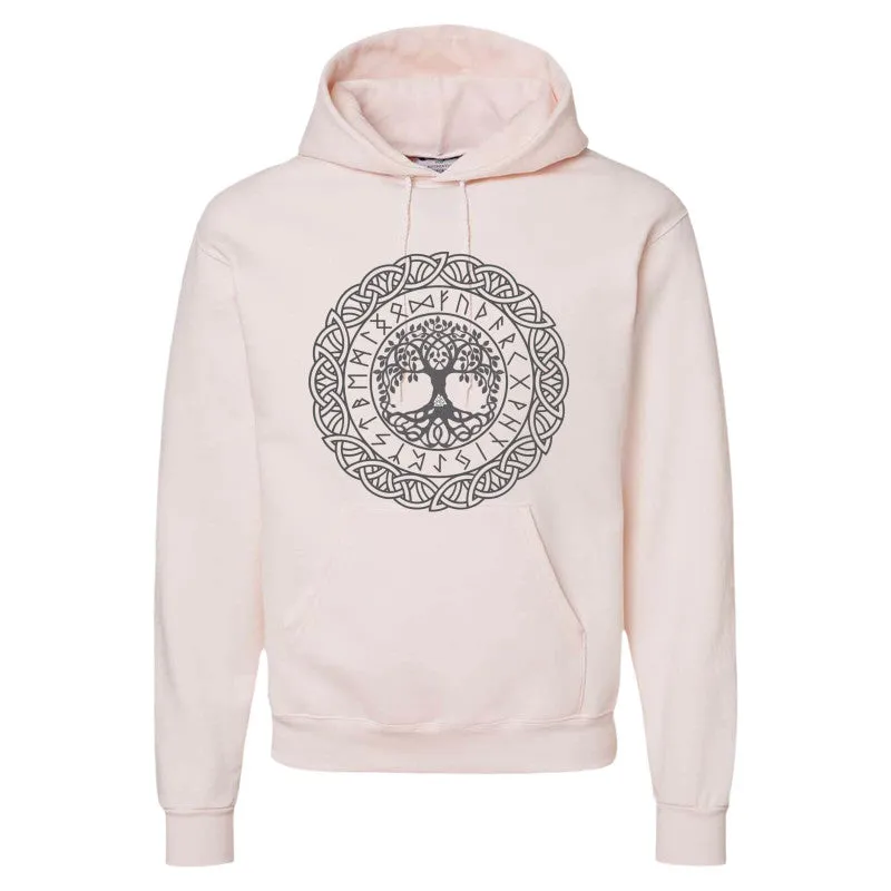 Champion Adult Powerblend® Pullover Yggdrasil Hooded Sweatshirt