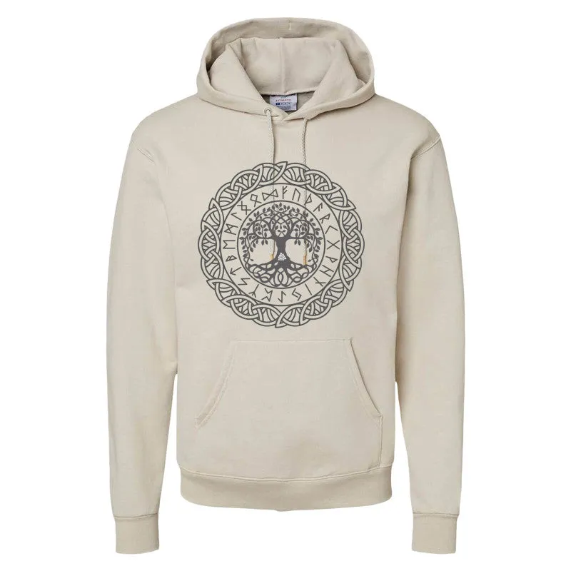 Champion Adult Powerblend® Pullover Yggdrasil Hooded Sweatshirt