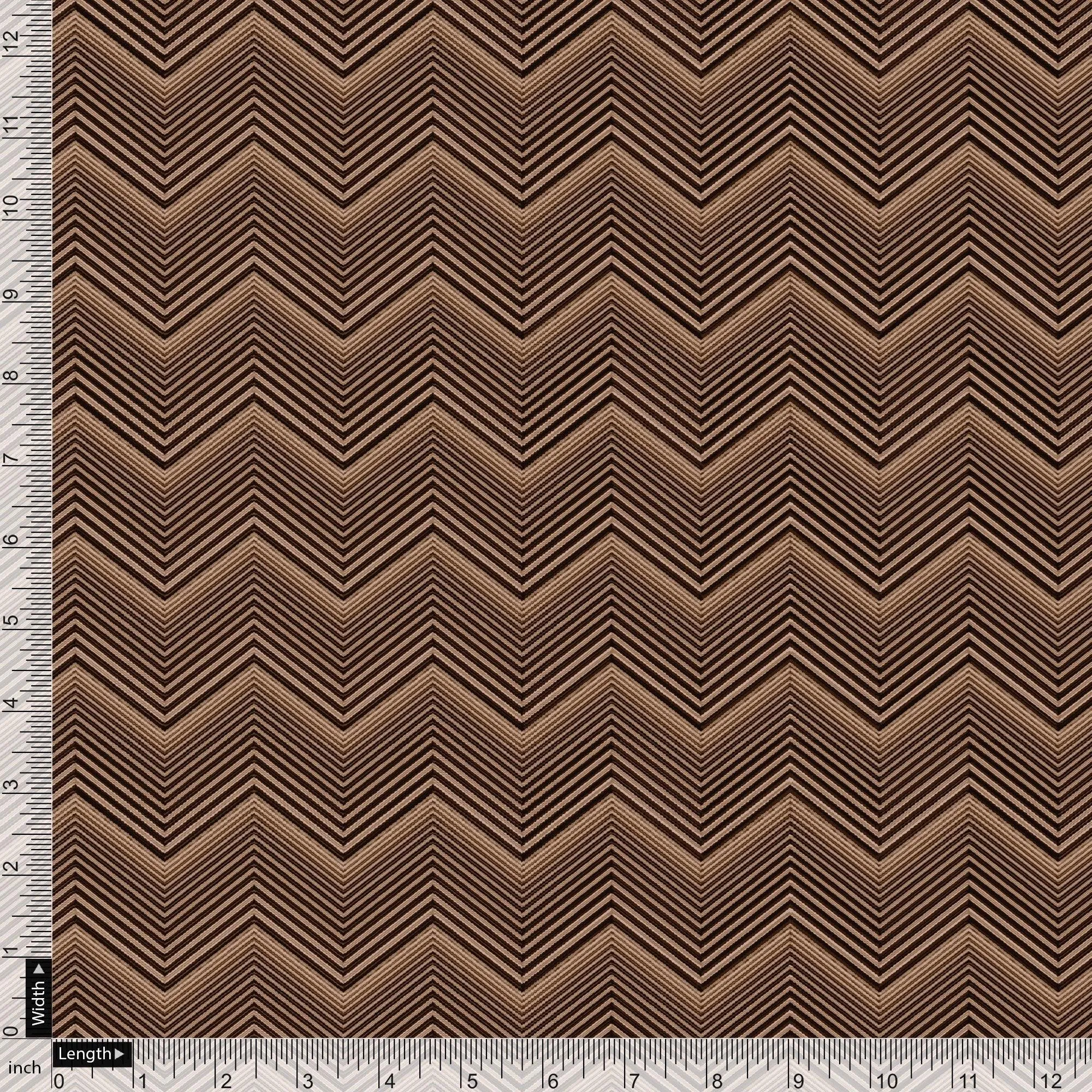 Chevron Digital Printed Fabric