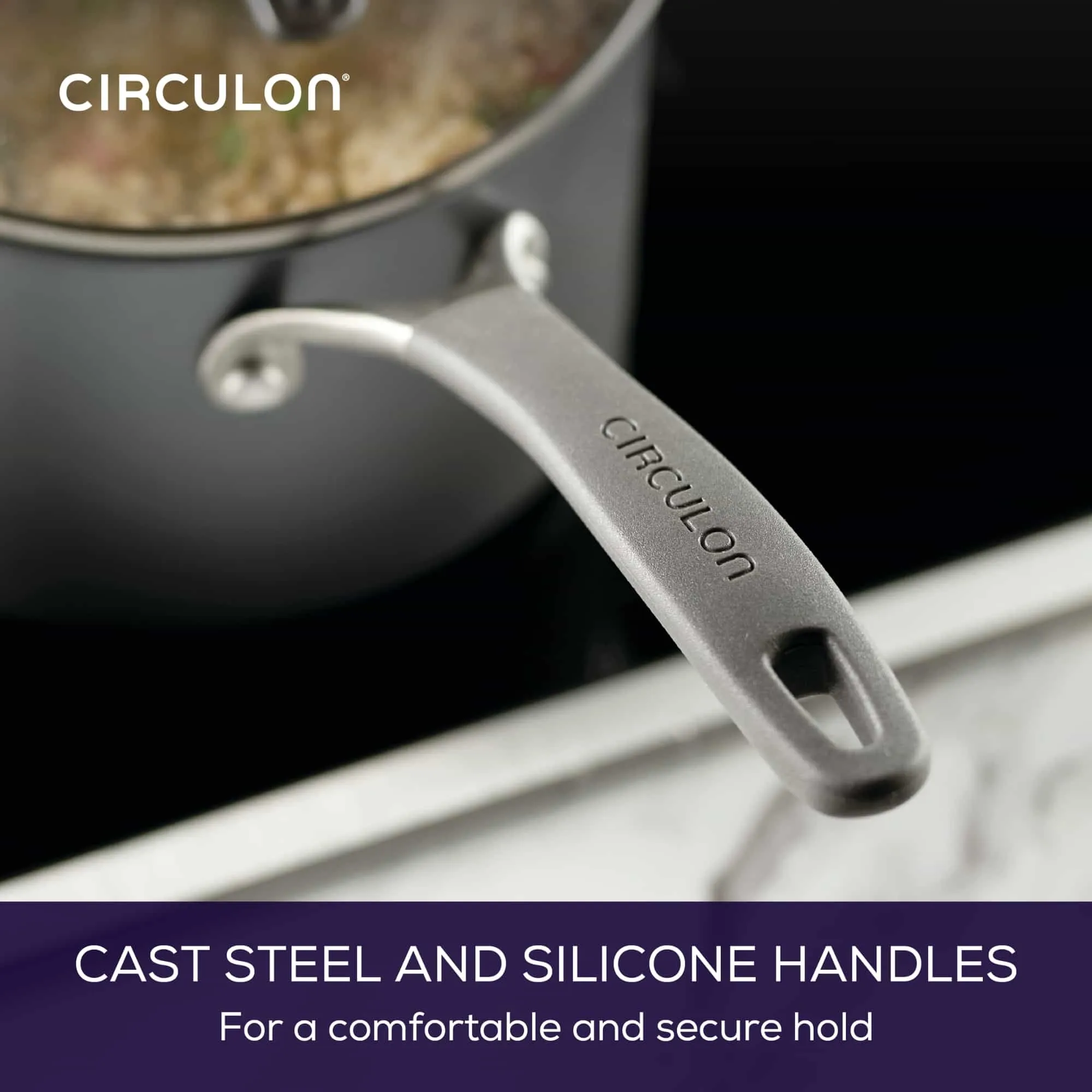 Circulon ScratchDefense A1 16cm/1.8L Covered Saucepan