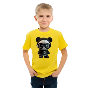 Cute Panda T Shirt For Kids