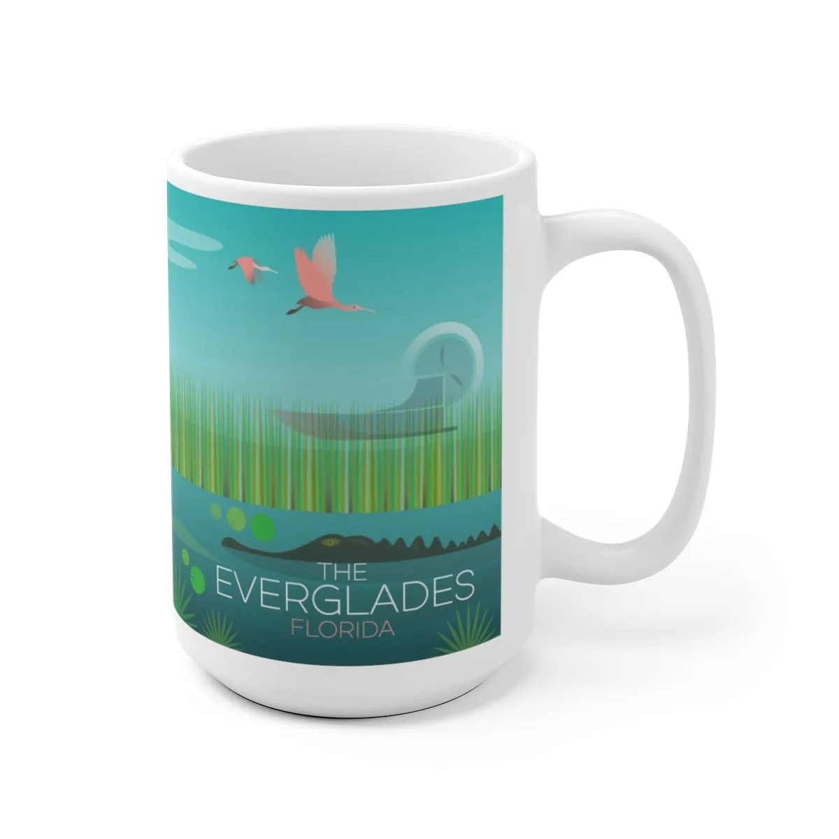 EVERGLADES 11 OZ OR 15 OZ CERAMIC MUG