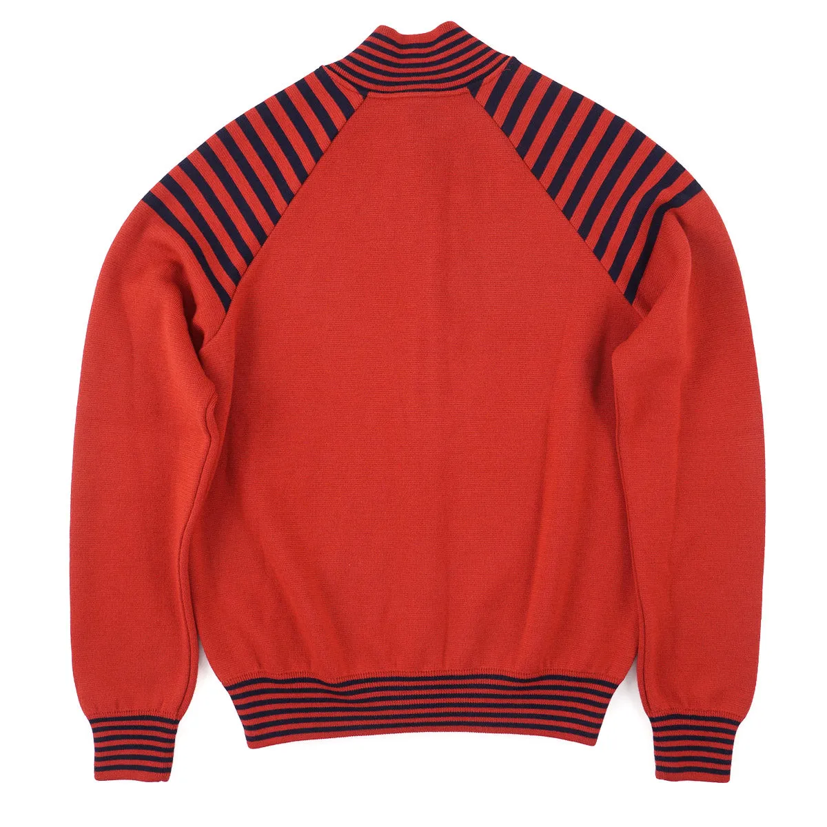 Isaia Knit Wool Sweater-Jacket