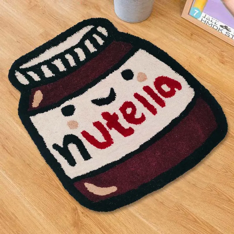 Lovely Nutella Woolen Rug | 2 x 1.8 Feet