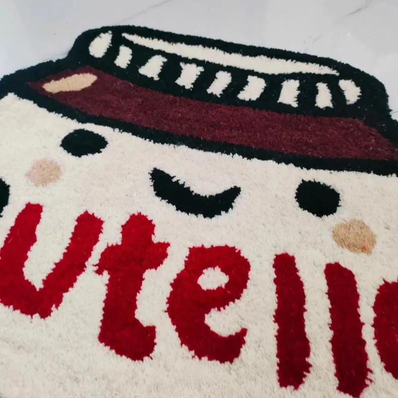 Lovely Nutella Woolen Rug | 2 x 1.8 Feet