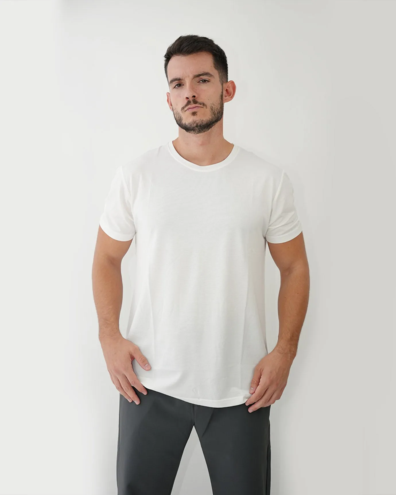 Mulberry Silk T-shirt - White