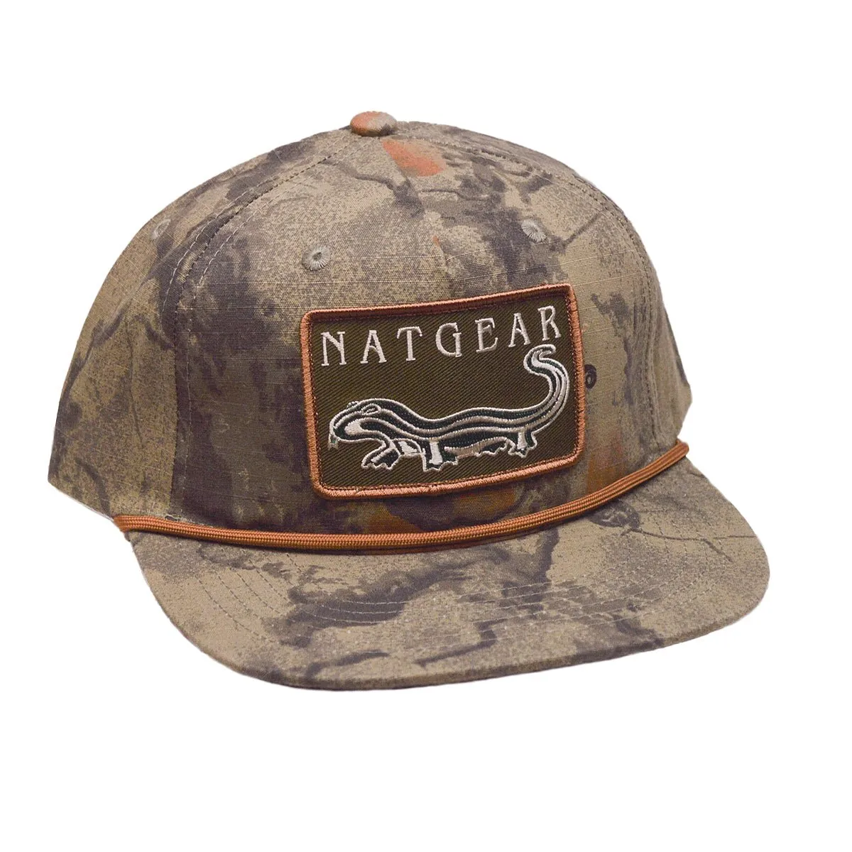 Natural Gear Lost Hat Co. Retro Logo Goat Rope Cap