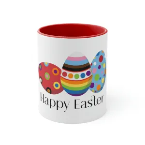 Progress Flag Accent Coffee Mug Easter Festival - Happy Easter