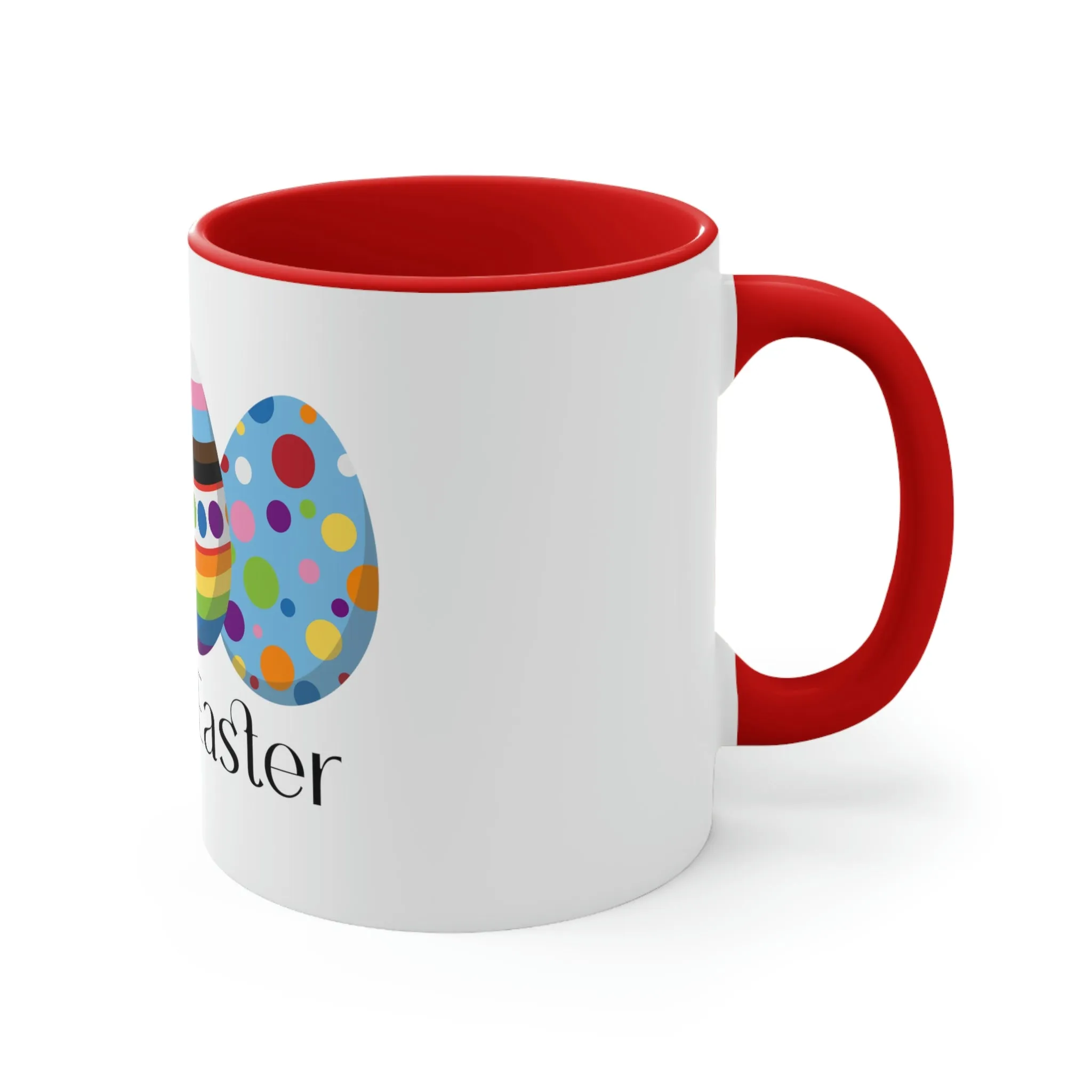 Progress Flag Accent Coffee Mug Easter Festival - Happy Easter