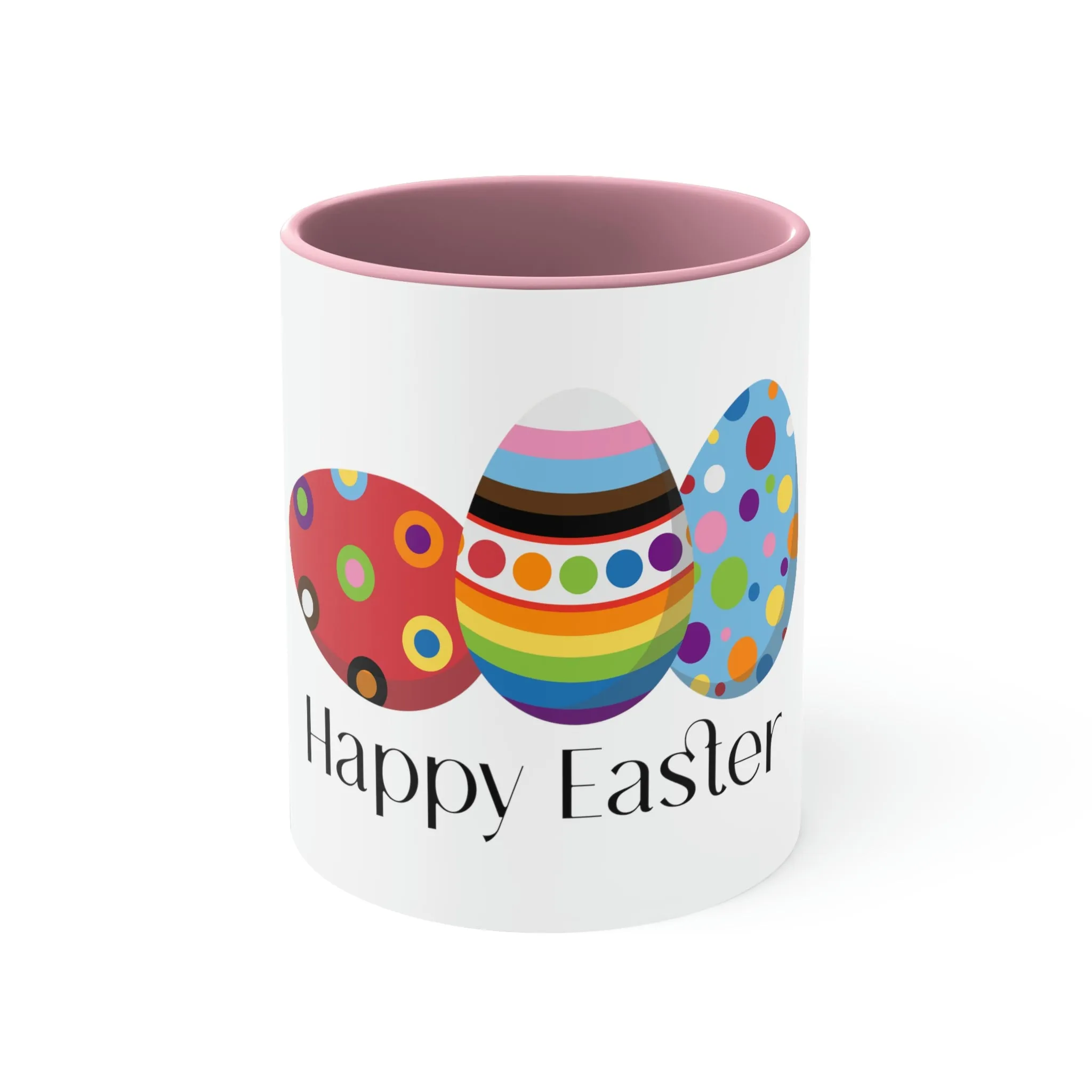 Progress Flag Accent Coffee Mug Easter Festival - Happy Easter