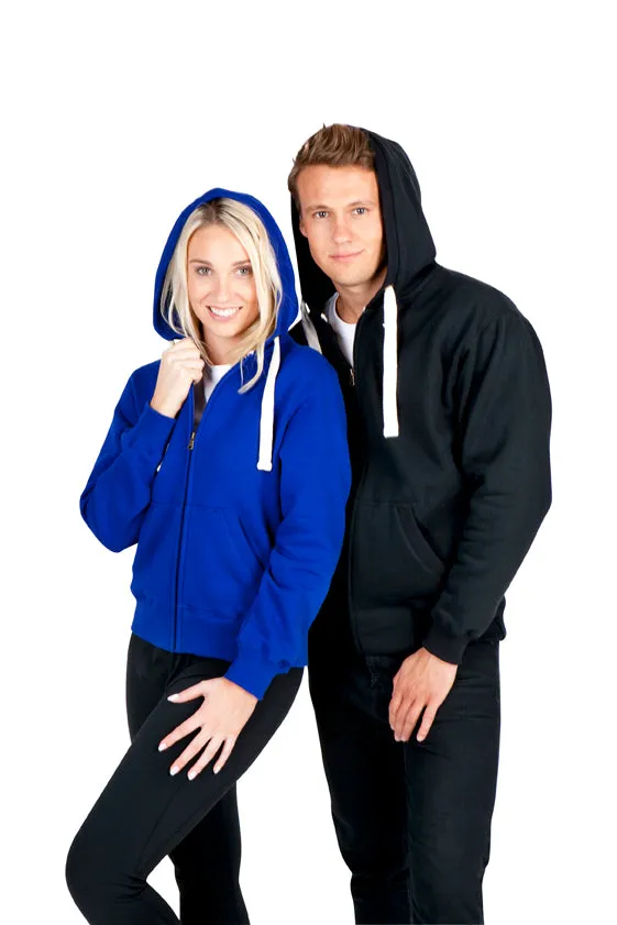 Ramo Mens Brushed Heavy Zip Fleece Hoodie 2nd (2 Color) (F909HZ)