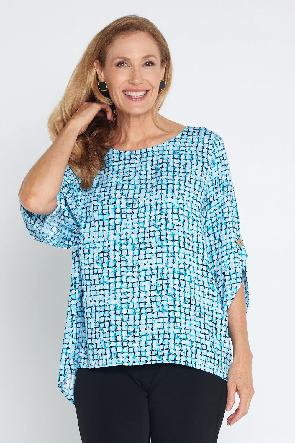 Raven Top - Blue Marano