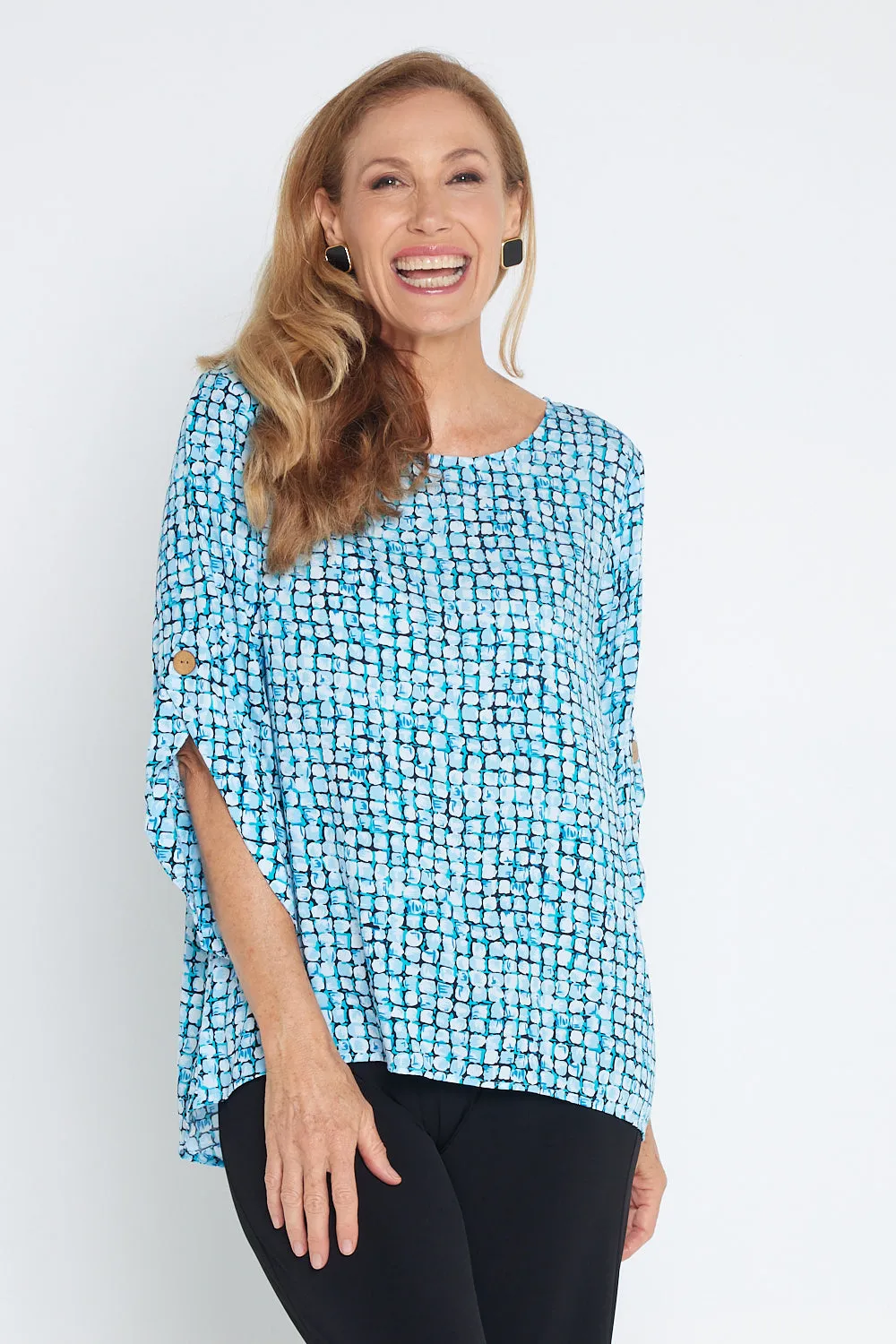 Raven Top - Blue Marano