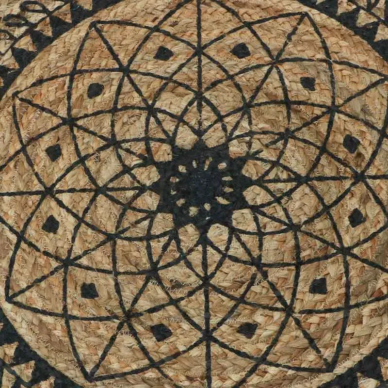 Round Home Decorator Hand Woven Area Rugs  | 36 Inch