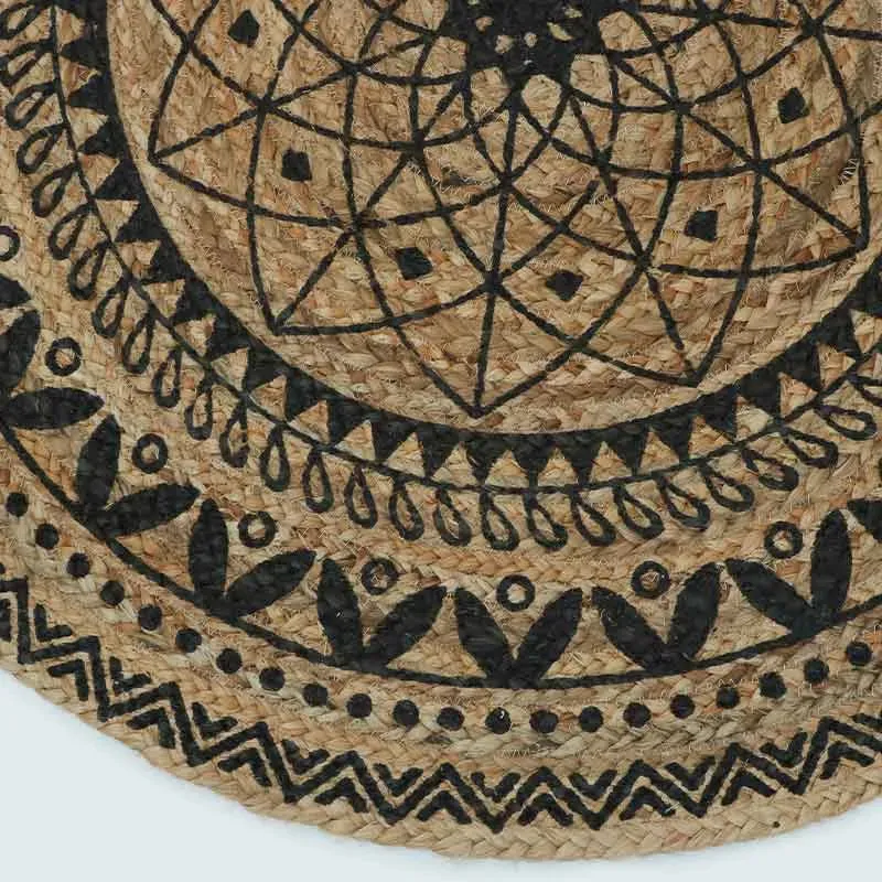 Round Home Decorator Hand Woven Area Rugs  | 36 Inch