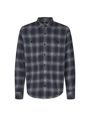 Soft Wool Roar Check Shirt, Deep Well Check