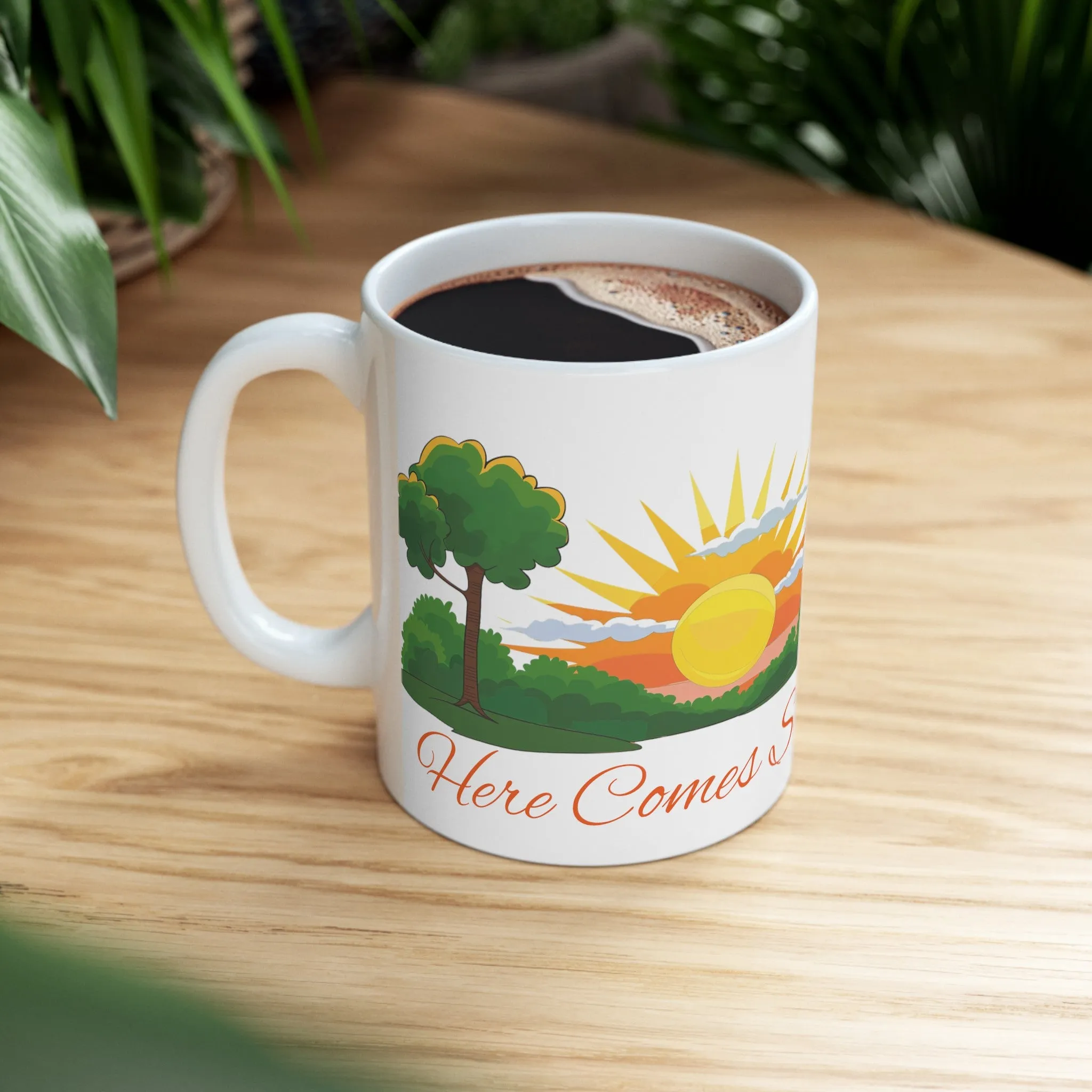 Summer 2 - Ceramic Mug, 11oz - USA