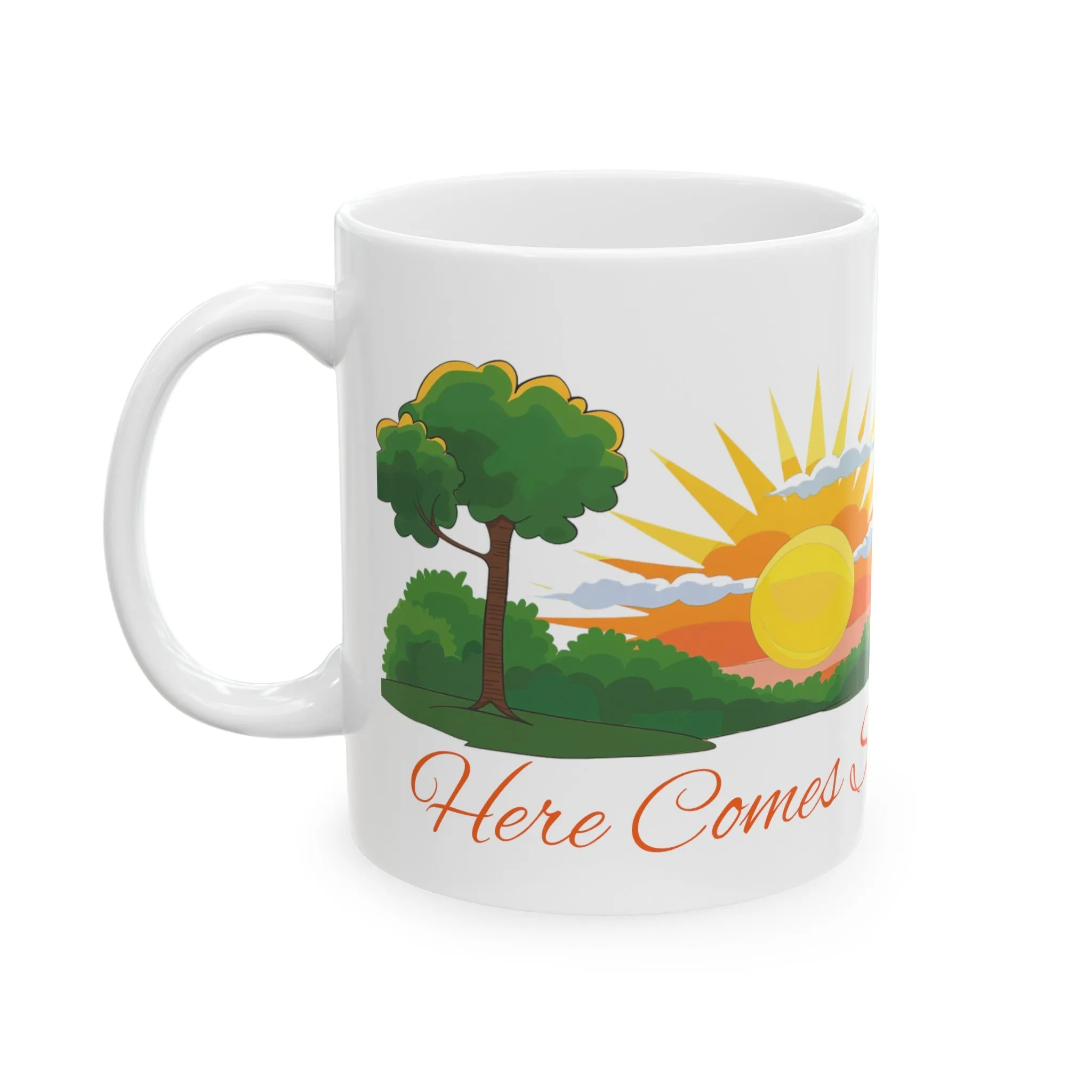 Summer 2 - Ceramic Mug, 11oz - USA