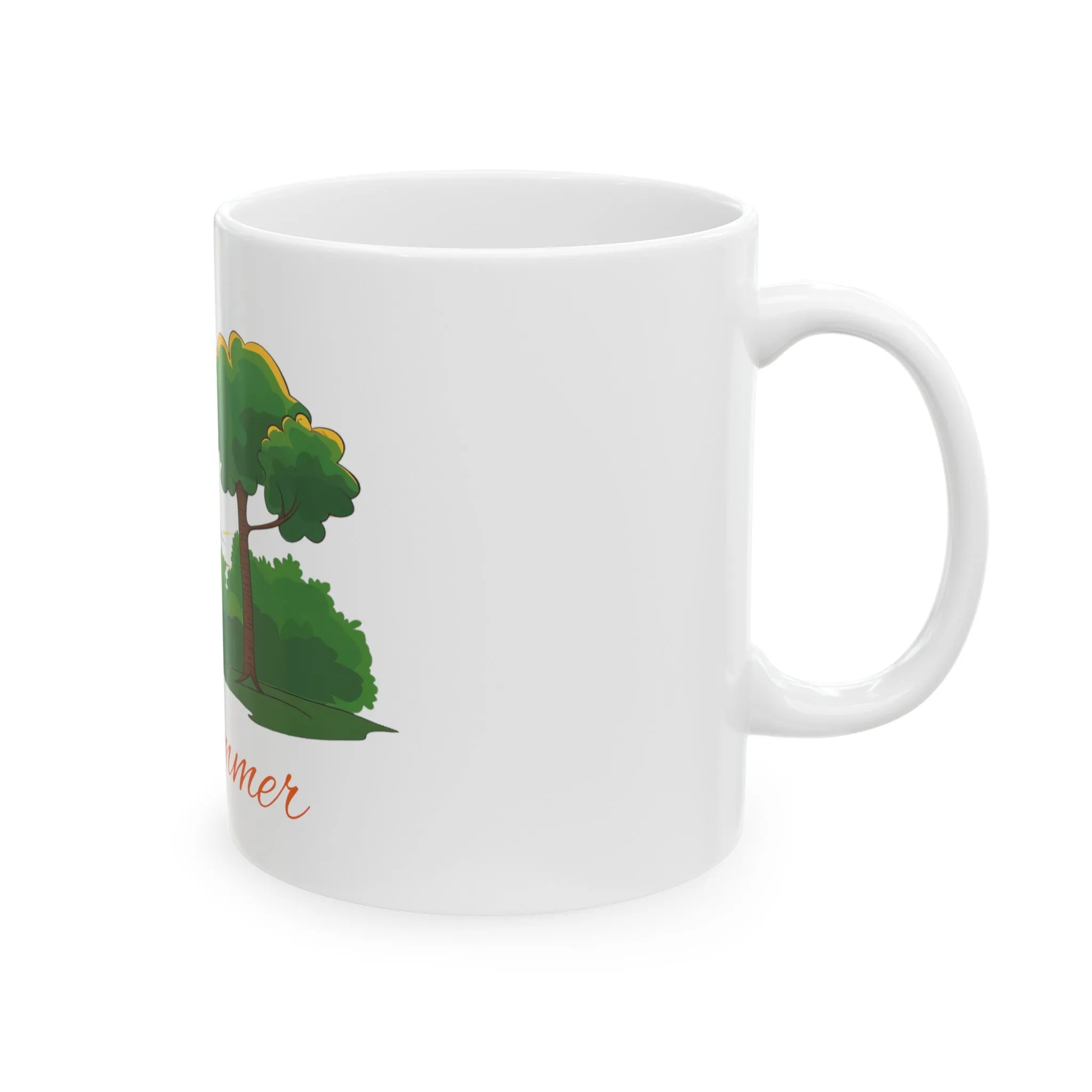 Summer 2 - Ceramic Mug, 11oz - USA