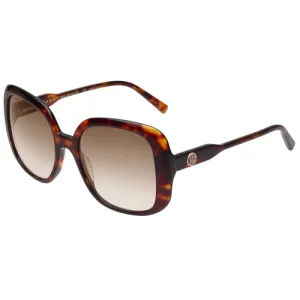 Tommy Hilfiger|Brown Full-rim Frame Square Sunglasses|100% UV Protected (Uv 400) Brown Gradient Faded Lens|Women's | Medium | TH 2621 C2 HAVGDBR 53 S