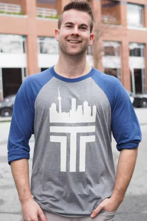 Toronto 'T' Baseball Shirt (Unisex)