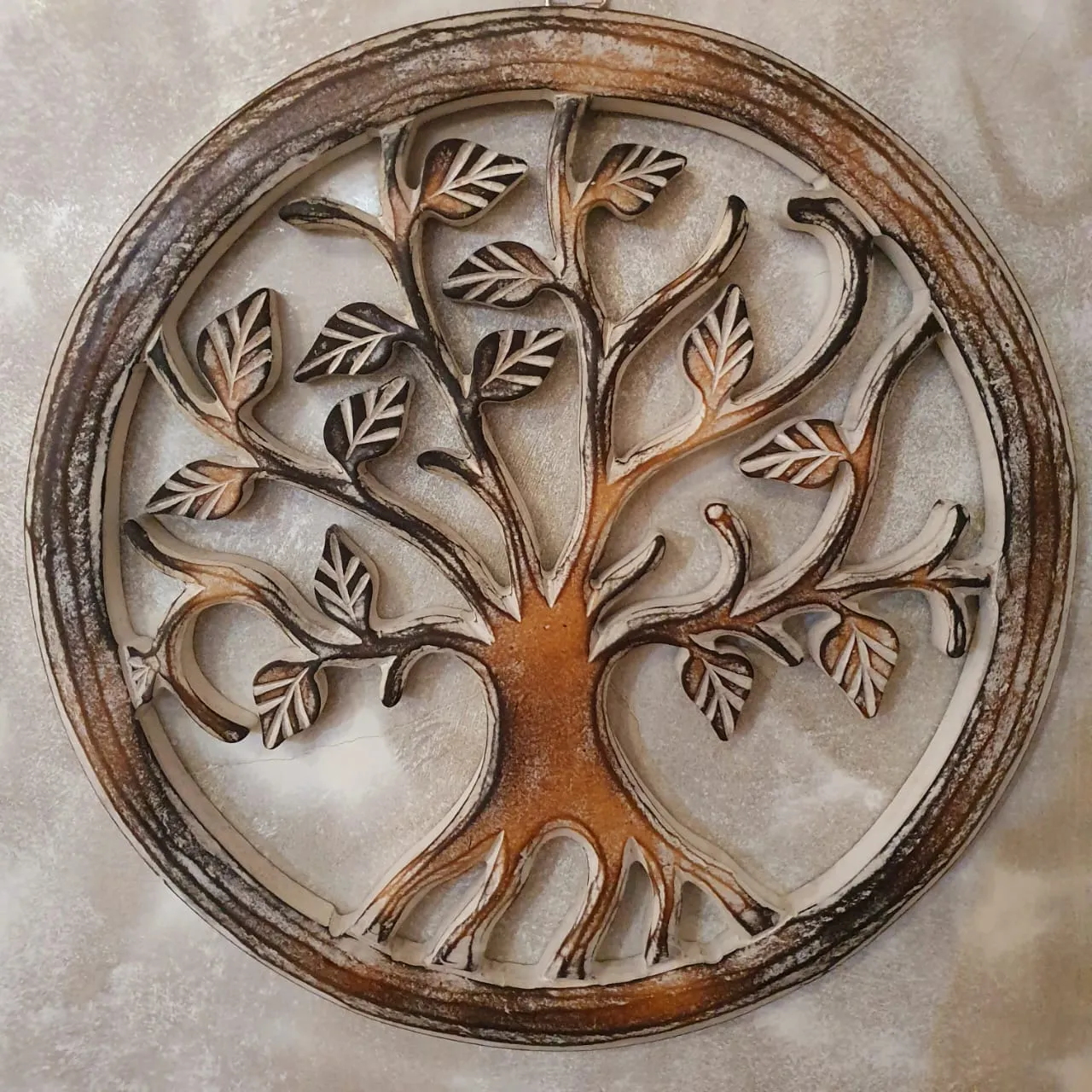 Tree Of Life Wooden Wall Hanging Decor